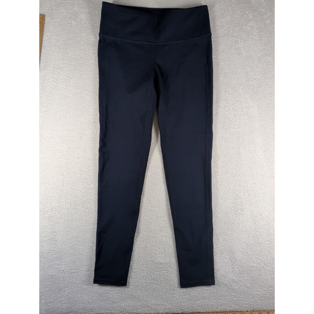 Athleta High Rise Chaturanga Tight Leggings Size MP Navy Blue